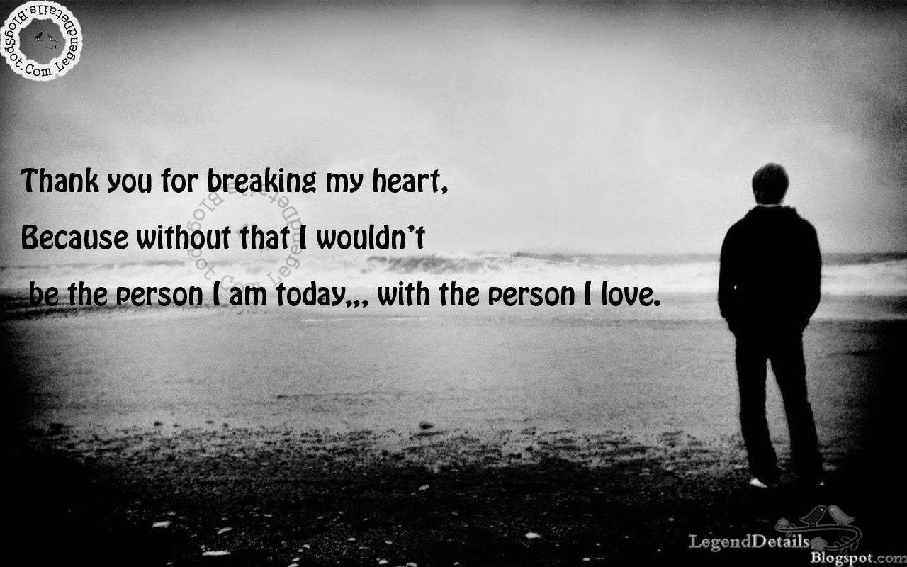 Heart Breaking love quotes HD images