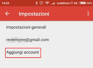 Configurare Virgilio su Gmail