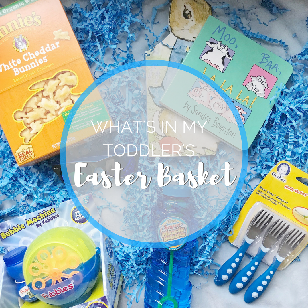 What's In My Toddler's Easter Basket R&R at home