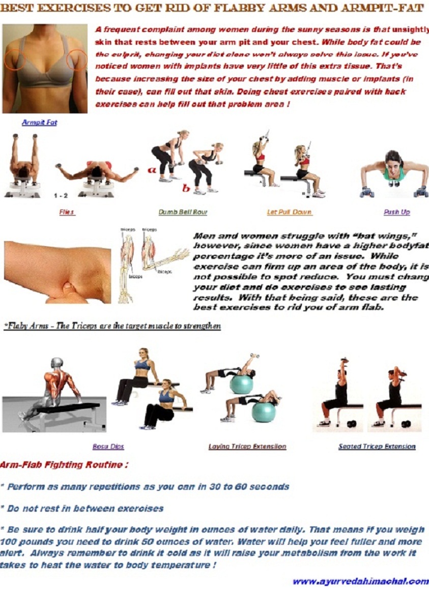 How to fat loss: Exercises To Get Rid Of Back Arm Fat : Helpful ...