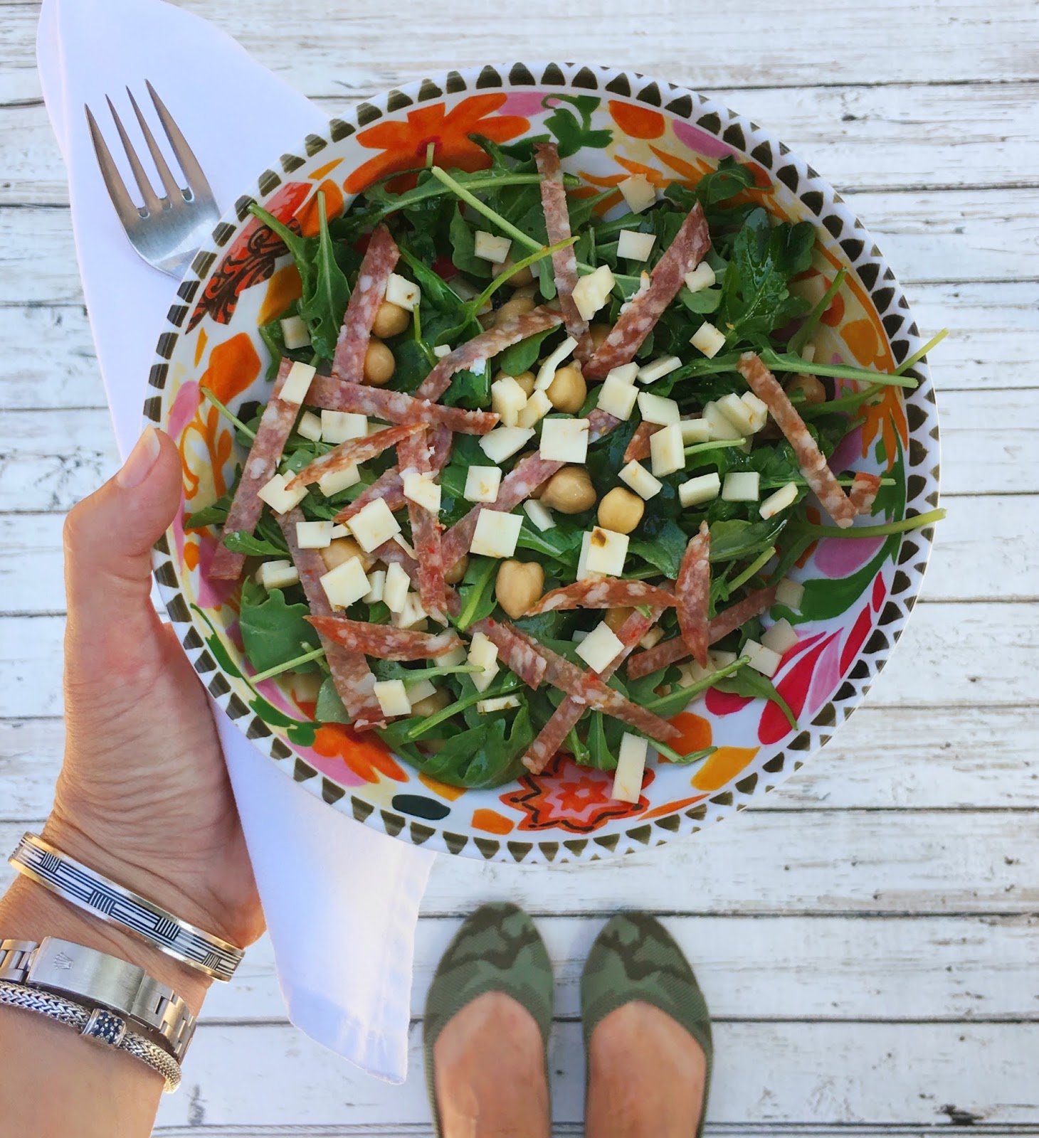 Jac o' lyn Murphy What's for lunch? Salami Salad