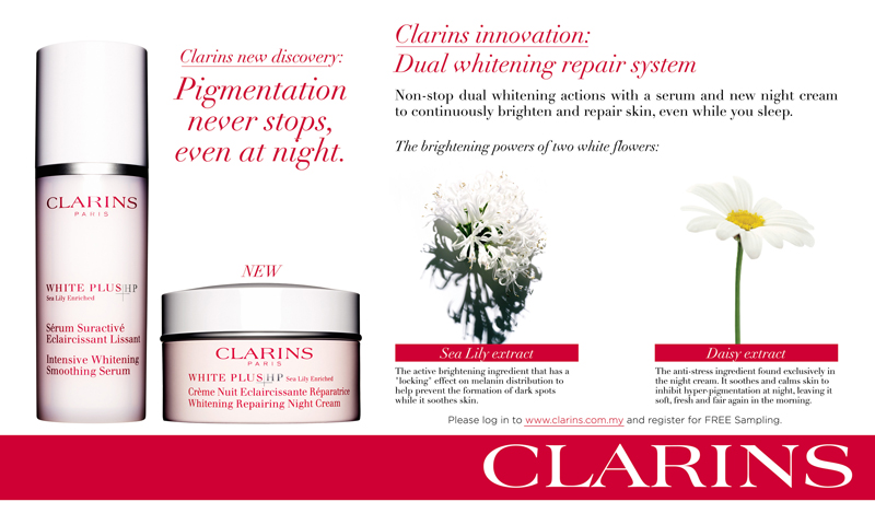 Plus Size Kitten: Free Clarins New White Plus 3pcs Sample!