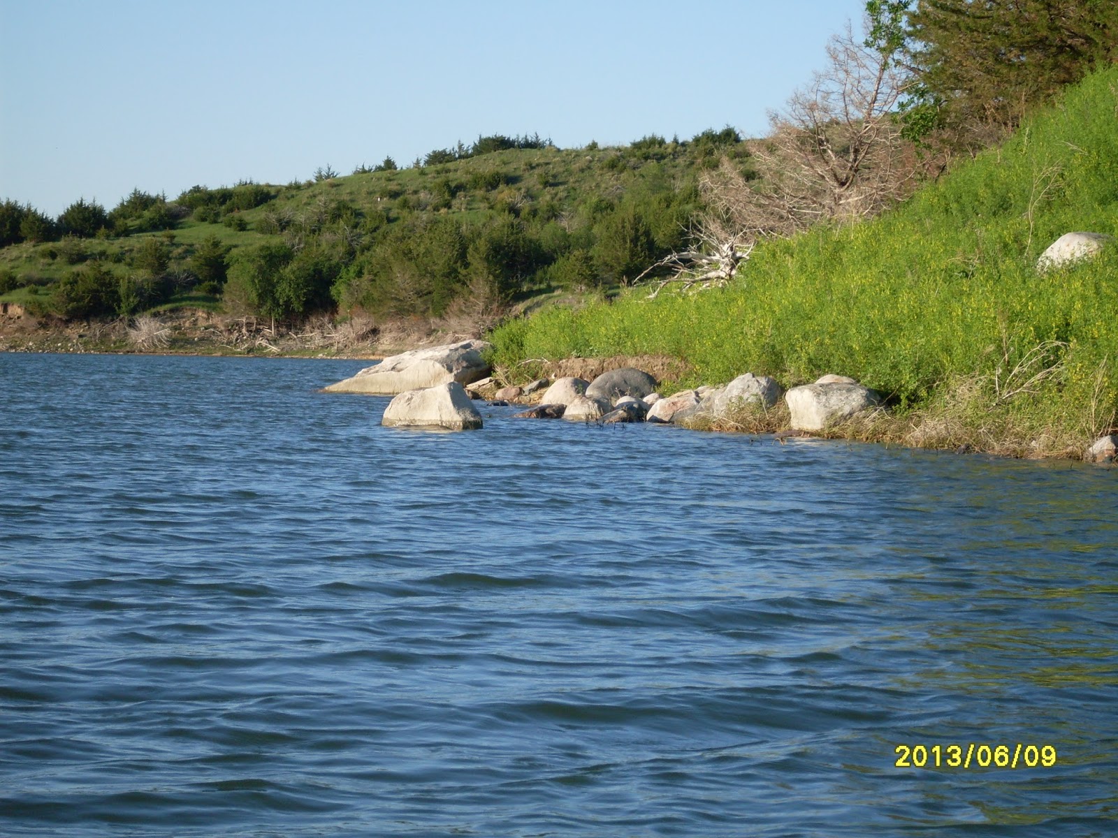 Kayaking the Lakes of South Dakota Pease Creek Recreation Area, Geddes SD, June 910, 2013