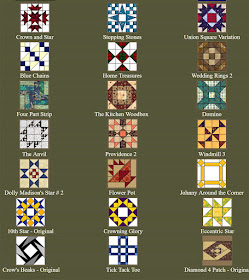 Quilter's Cache - a great resource for quilt block patterns