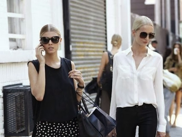 Black & White // Streetstyle Inspiration