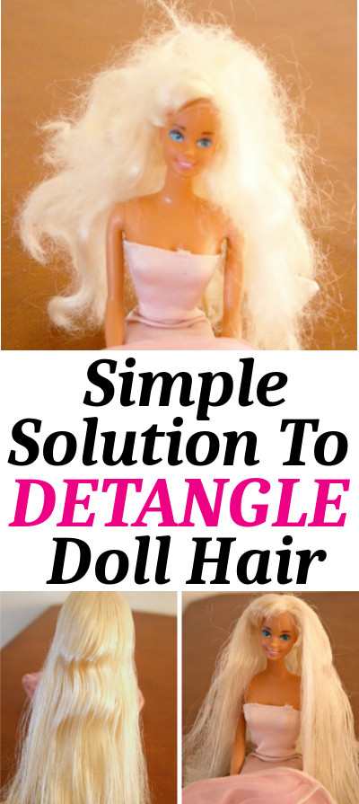 DIY Home Sweet Home: Barbie Hair Fix