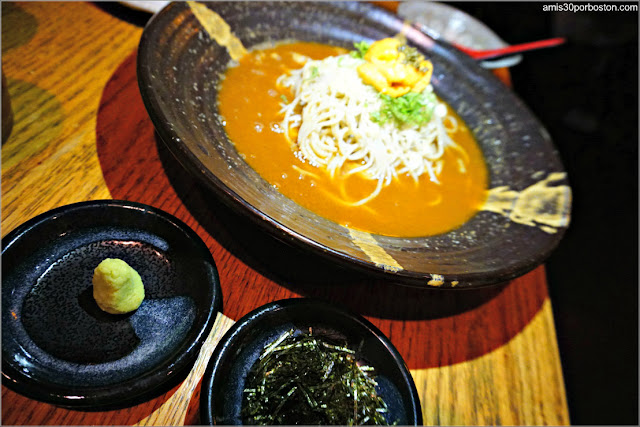Unisoba en el Restaurante Japonés Sakagura de Nueva York 