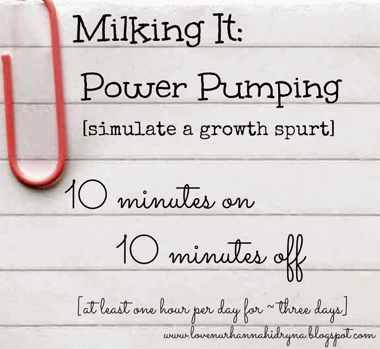 Tips MERIAHKAN SUSU BADAN POWER PUMPING Little Hannah's VitaHouse