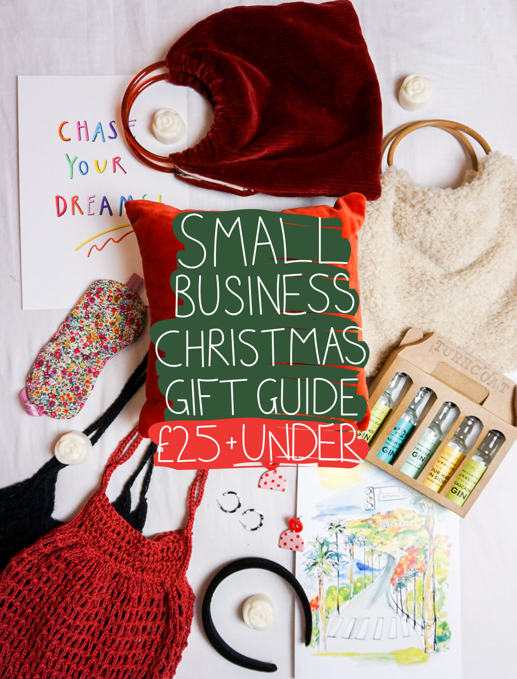 small business christmas gift guide 25 and under tie dye eyes