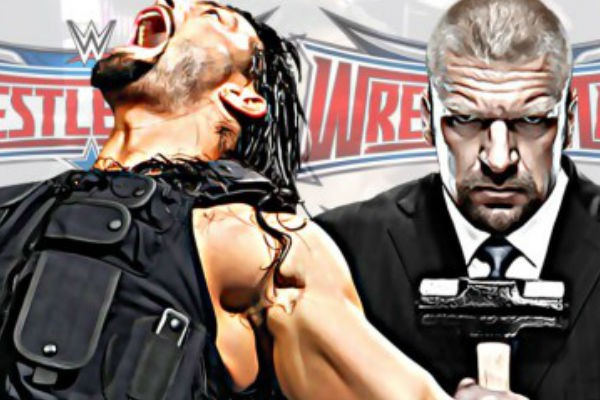 WWE Wrestlemania 32 Main Event 2016 Triple H Vs Roman Reigns WWE Wrestlemania 32 Main Event 2016 Triple H Vs Roman Reigns