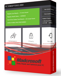 Download Madcrosoft PC TuneUp Tools 2014 8.1.000 Including laxity