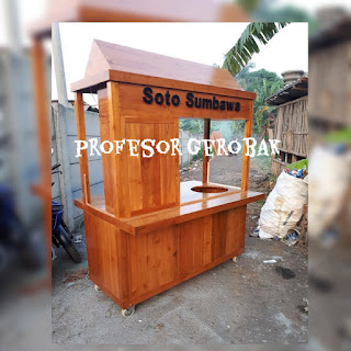 gerobak soto kayu gerobak soto kayu