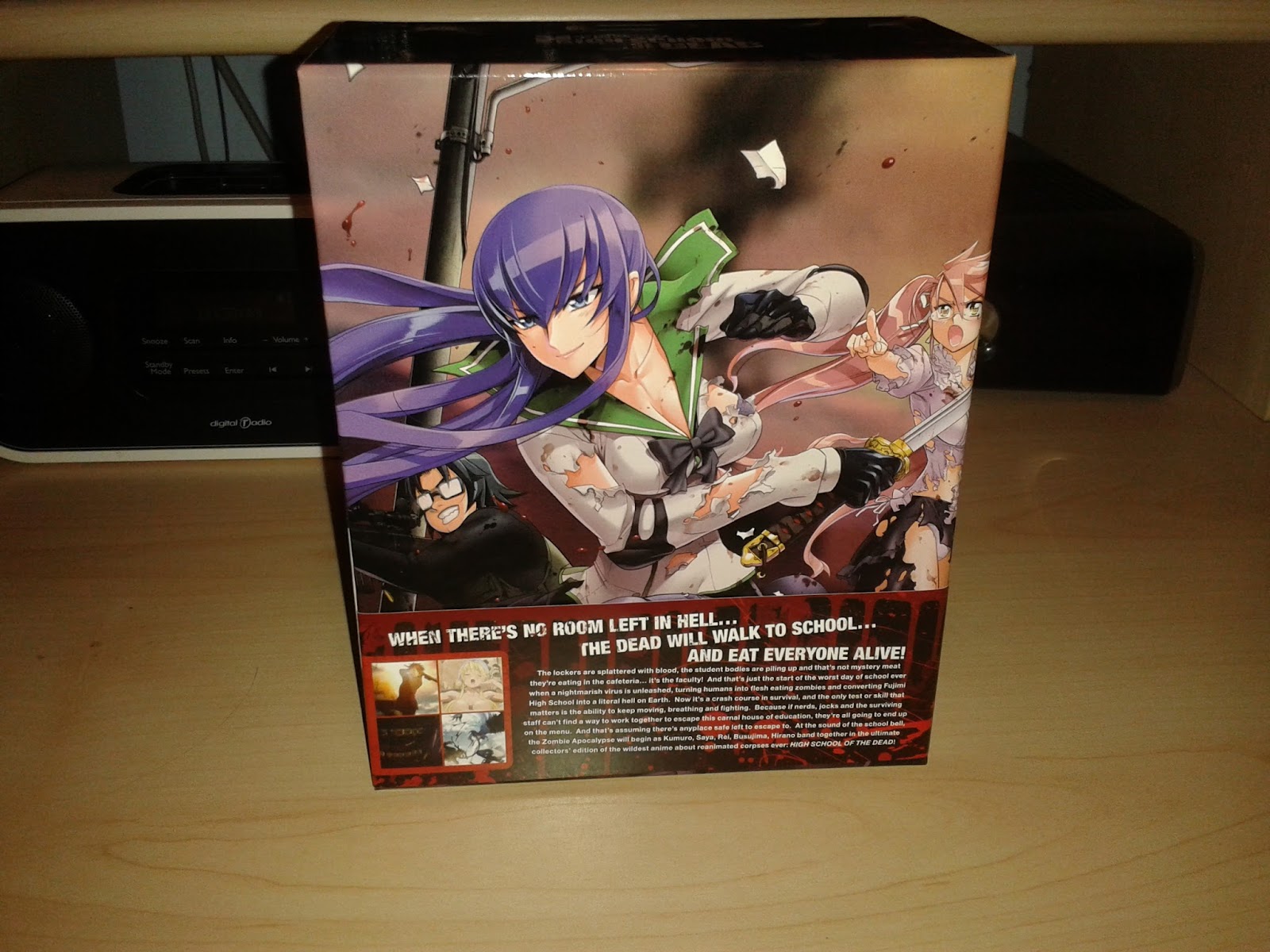 The Normanic Vault: Unboxing [UK]: Highschool of the Dead