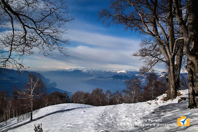 Il panorama a Pian di Runo Il panorama a Pian di Runo