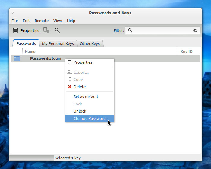 How to AutoUnlock Keyring in Ubuntu 12.04, 12.10 fanDigital