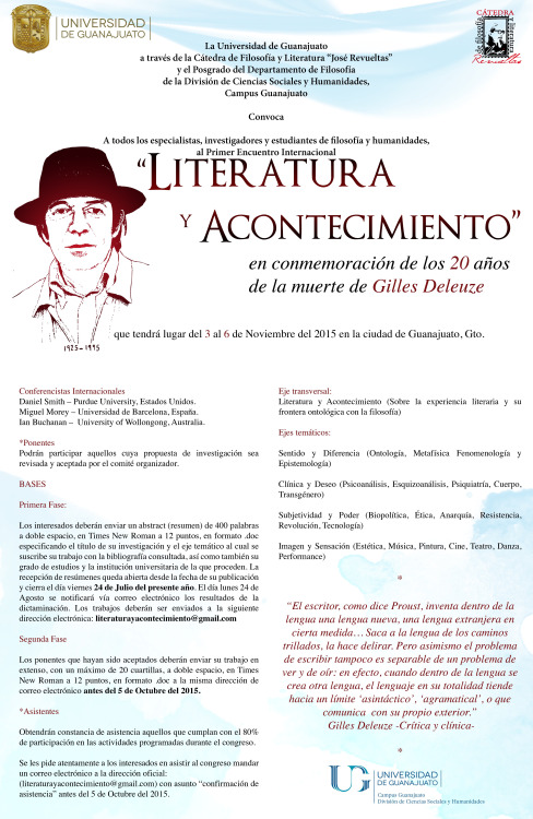 Literatura y acontecimiento