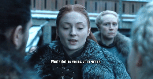 Winterfell is yours, your Grace. | GOT 08x01 WINTERFELL