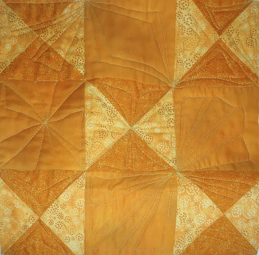 quilted block without marking