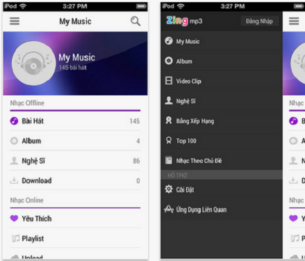Tải Zing MP3 phiên bản mới nhất về máy điện thoại Android Miễn Phí b