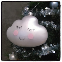 boule de Noël nuage