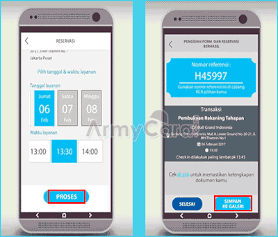 cara mengisi formulir pembukaan rekening bca online