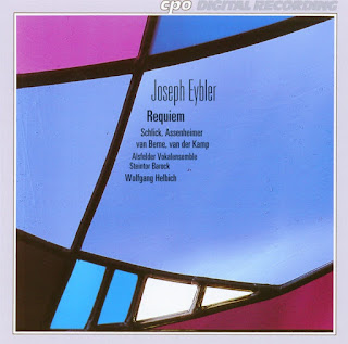 Única grabación existente del Requiem en do menor de Eybler a cargo de Wolfgang Helbich (2004) en el sello CPO. Única grabación existente del Requiem en do menor de Eybler a cargo de Wolfgang Helbich (2004) en el sello CPO.