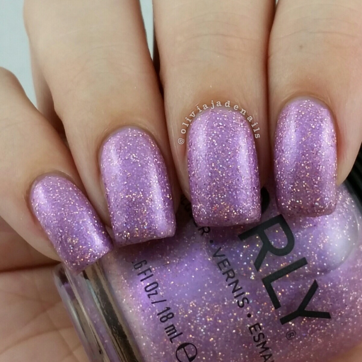 Orly Feel The Funk swatched by Olivia Jade Nails