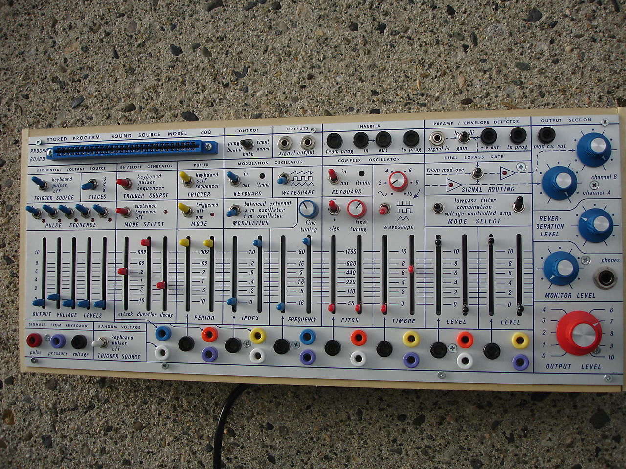 MATRIXSYNTH Buchla 208r Easel Sound Engine Clone by Roman Filippov