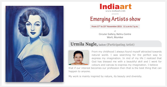 Artist Statement by Urmila Nagle - Emerging Artists show by Indiaart.com