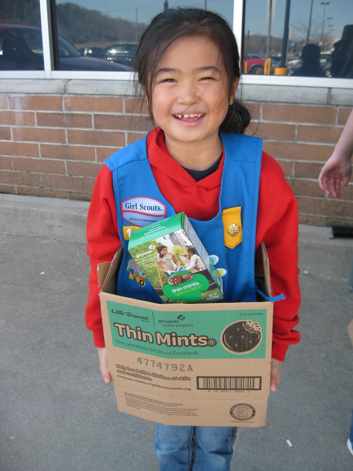A Family for EllieKate It's Girl Scout cookie time!