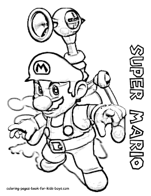 Mario Coloring Sheets on Super Mario Coloring Pages    Disney Coloring Pages