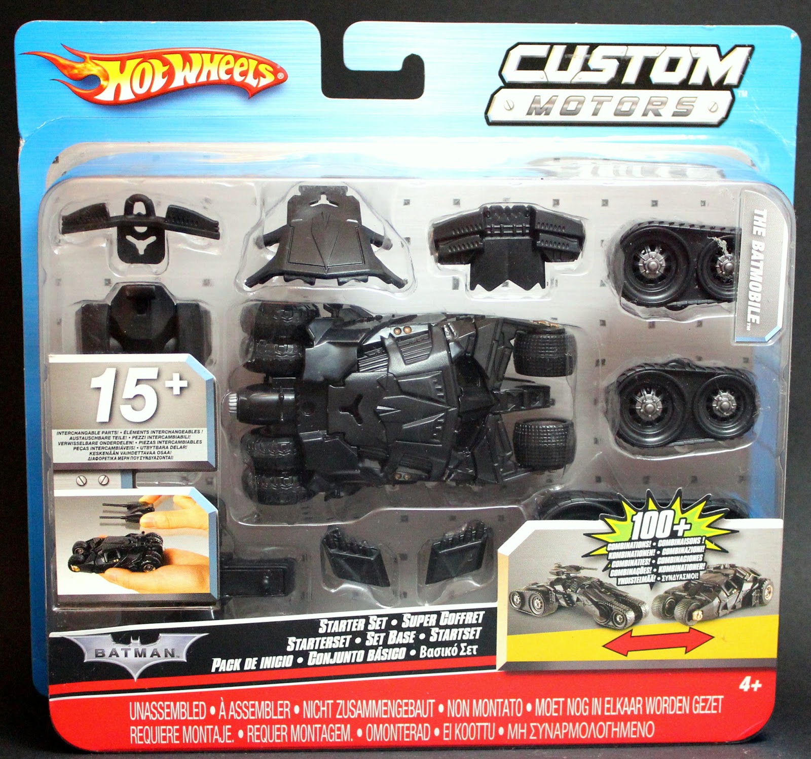 custom batmobile toy