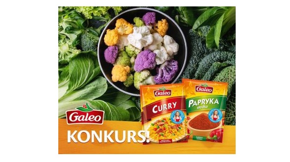 Wygraj zestaw produktów Galeo oraz młynek drewniany do pieprzu Konkurs