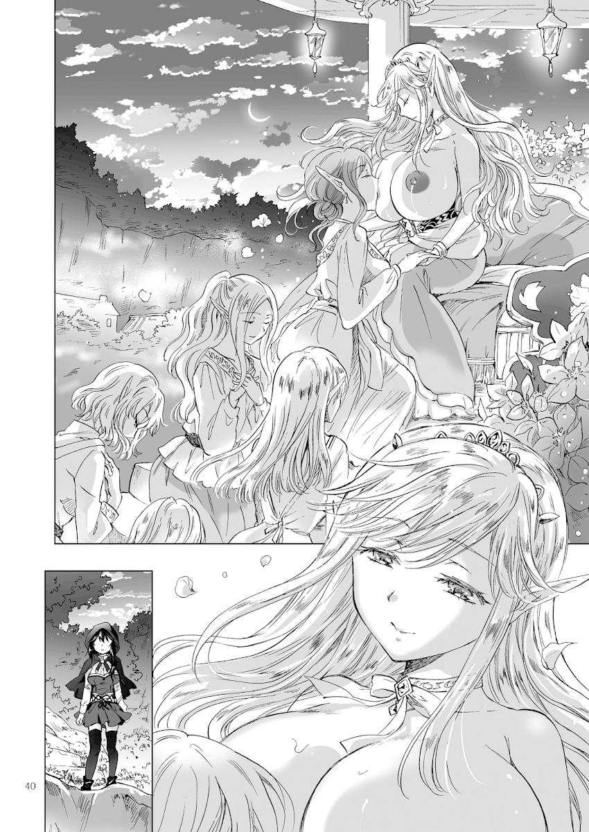 HentaiVN.net - Ảnh 41 - Tuyển tập Yuri Oneshot - Chap 126: Seinaru Chichi no Elf Hime