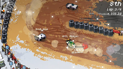 Super Pixel Racers Game Screenshot 2