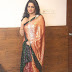 Udaya Bhanu In Red Saree At Gautham Nanda Movie Audio Launch