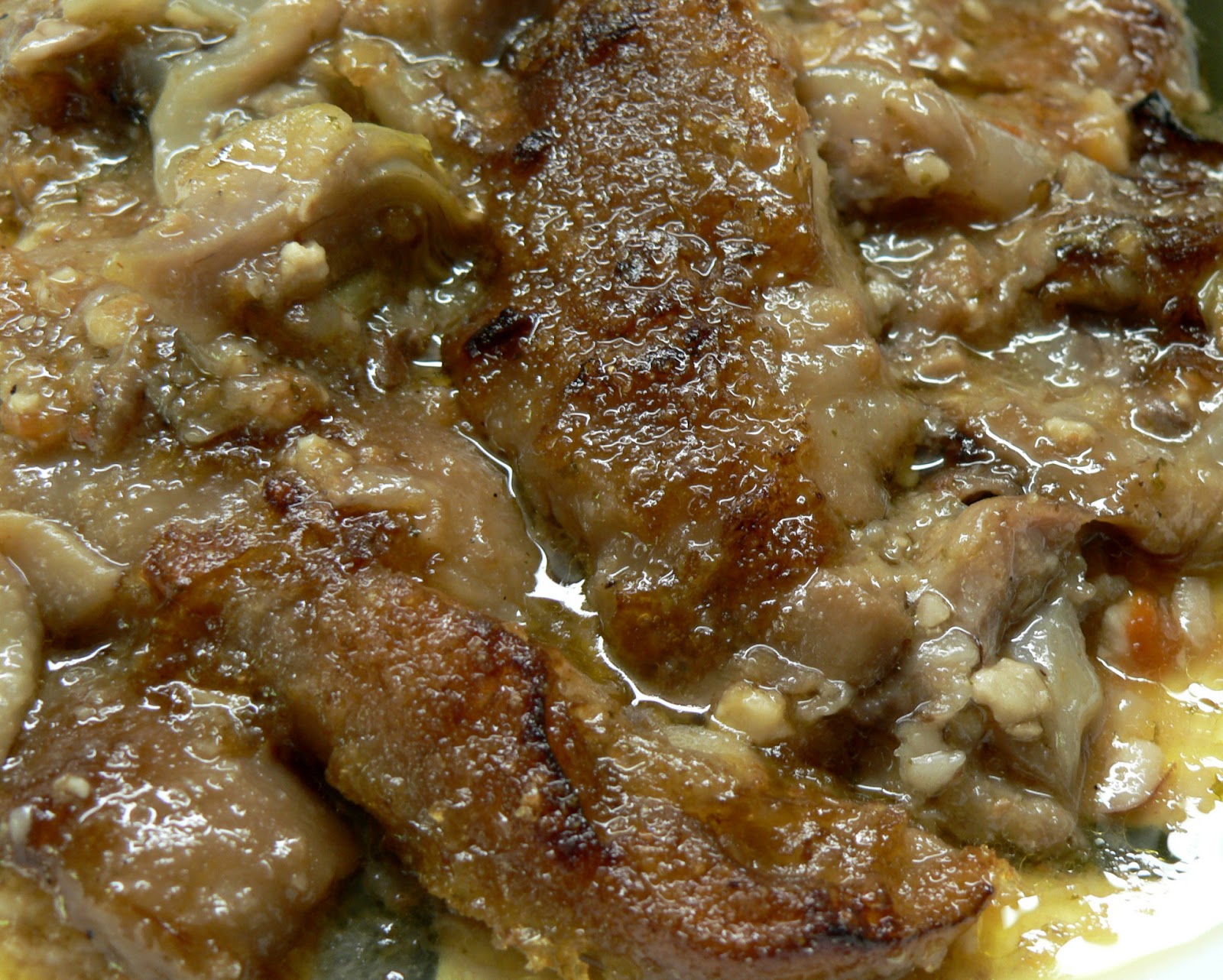 Els fogons del pare: PEUS DE PORC AMB CARXOFES