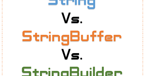 What is difference between String, StringBuffer, StringBuilder ...