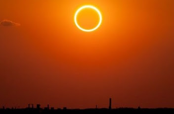 Eclipse solar com "anel de fogo" poderá ser visto no Brasil neste domingo
