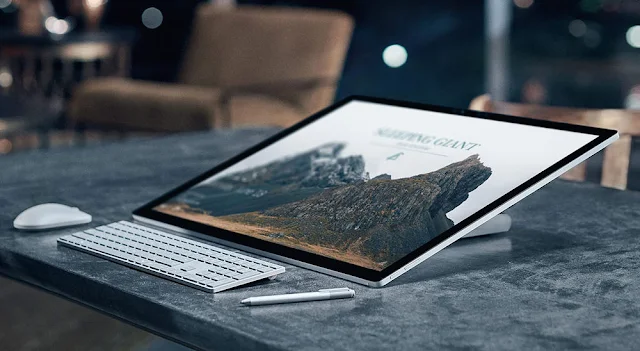 Surface Studio turns your desk into a creative studio 
