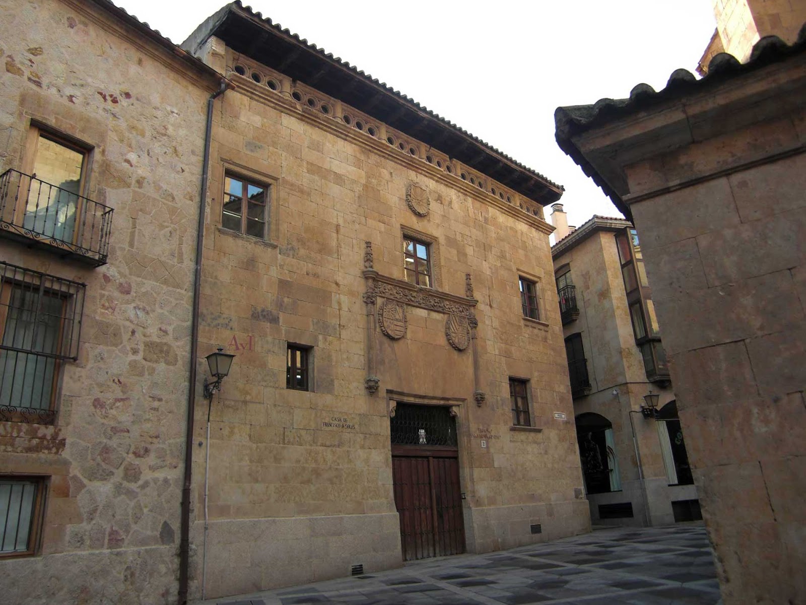 Salamanca tierra mía Casa de Francisco Solís
