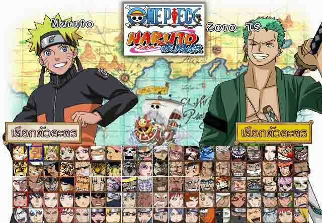 One Piece x Naruto Mugen v2 | Kho Game Offline Cũ | Hình 1