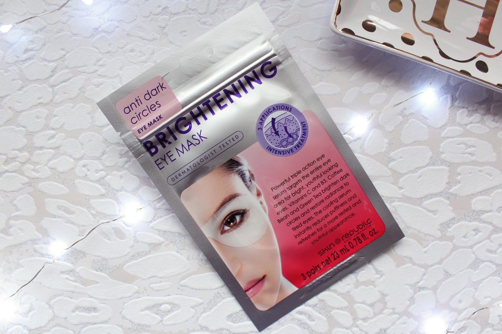 Skin Republic Brightening Eye Mask — Hannah Heartss