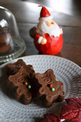 Petits fondants potiron chocolat aux épices ©Popote et Nature Petits fondants potiron chocolat aux épices ©Popote et Nature