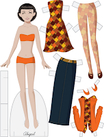 Abigail - Fashion Friday Paper Doll