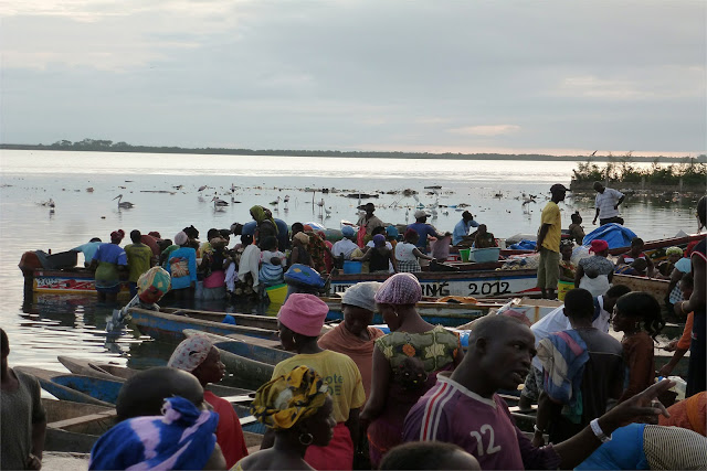 Regreso de los pescadores a puerto - Ziguinchor