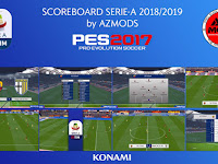 PES 2017 New Serie A Scoreboard 2018/19 dari Az Mods PES 2017 New Serie A Scoreboard 2018/19 dari Az Mods