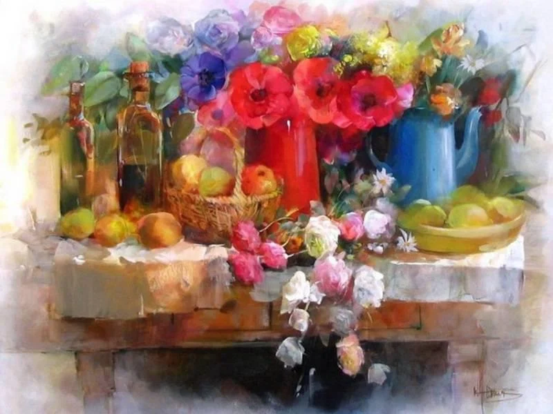 Willem Haenraets 1940 - Hollandaise Impressionist painter