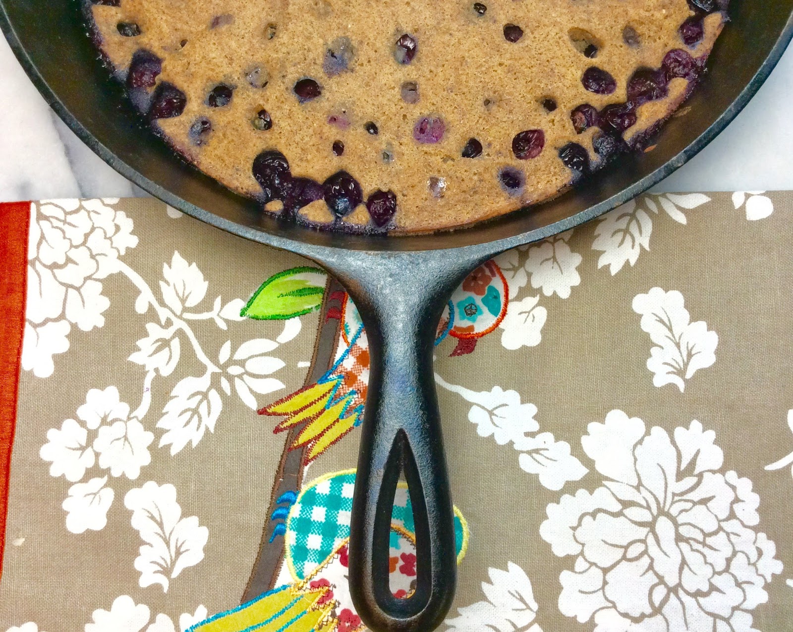Food Fitness by Paige Cast Iron Blueberries