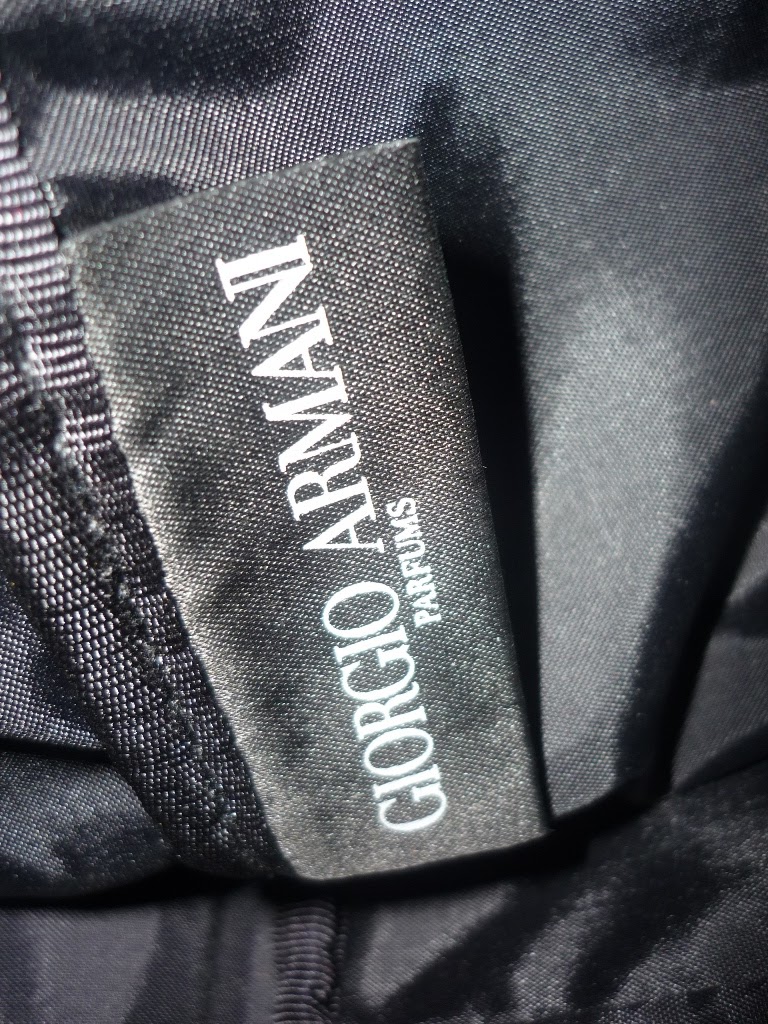 YUS BRANDED BAG: authentic giorgio armani sling bag